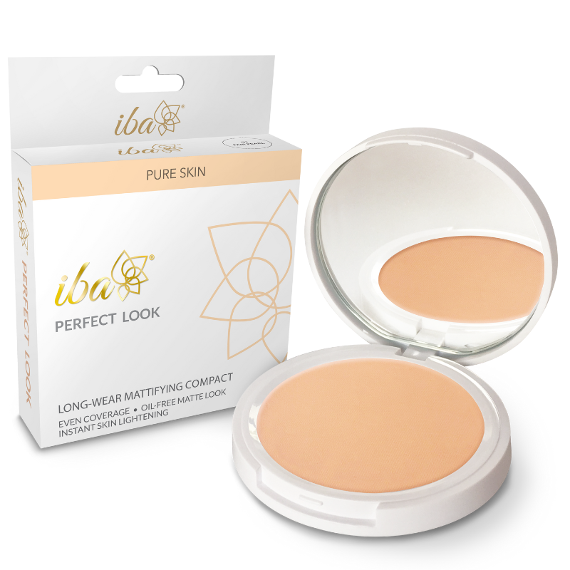 FairPearl.png Iba Perfect Look Long Wear Mattifying Compact-Fair Pearl, 9 g - Image 1