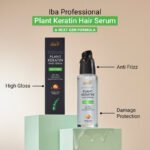 Iba Plant Keratin Hair Serum for Frizz-Free Hair, 45 ml - Image 4