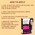 Iba Hair Color-Dark Coal, 70 g - Image 5