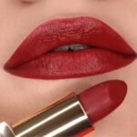 Iba Pure Lips Long Stay Matte Lipstick-M08 Burgundy Red, 4 g - Image 2