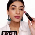 Iba Pure Lips Moisture Rich Lipstick- A46 Spicy Nude, 4 g - Image 3