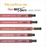 Iba Maxx Matte Liquid Lipstick – Blissful Mocha, 2.6 ml - Image 5