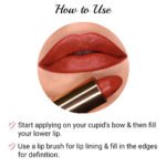 Iba Pure Lips Long Stay Matte Lipstick- M20 Truffle Candy, 4 g - Image 7
