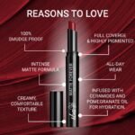 Iba Matte Forever Non Transfer Lipstick, 2 g - Image 28