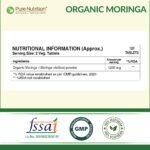 Organic Moringa Tablets 1200mg | Supports Immunity, Digestion & Energy - Image 5