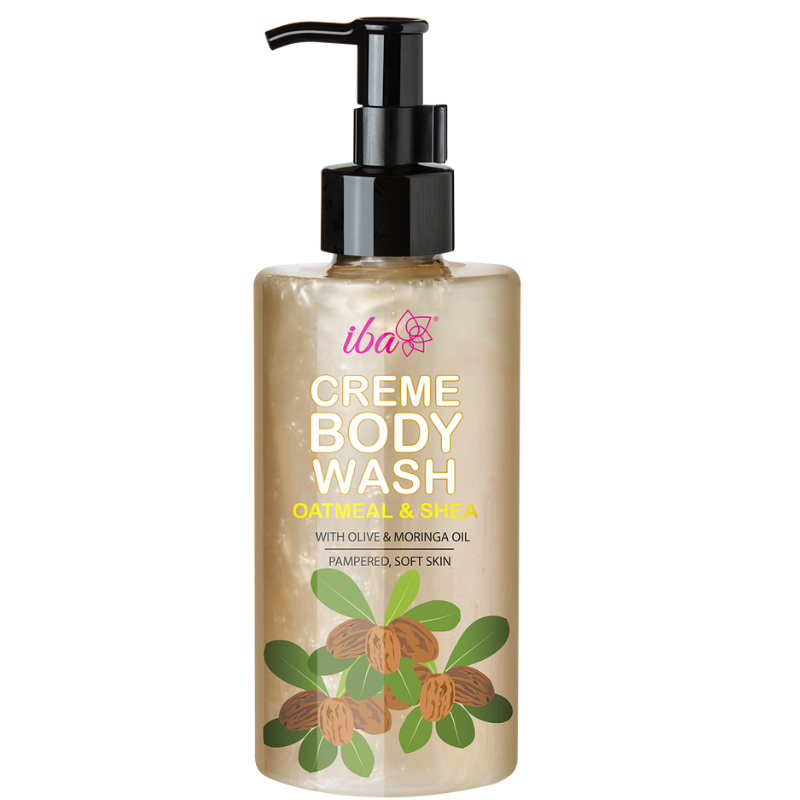 Oatmeal.png Iba Oatmeal & Shea Crème Body Wash, 320 ml - Image 1