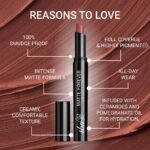 Iba Matte Forever Non Transfer Lipstick- 10 One & Only, 2 g - Image 4