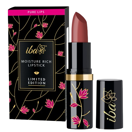 Perfect_Nude-removebg-preview.png Iba Moisture Rich Lipstick Limited Edition, 4 g - Image 1