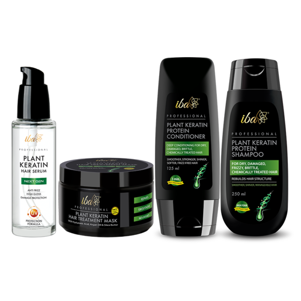 Iba Frizz-Free Plant Keratin Hair Combo