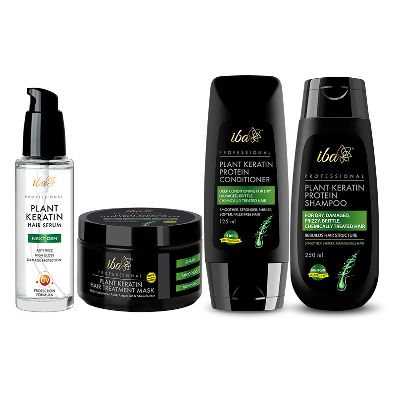 PlantKeratinCombo.png Iba Frizz-Free Plant Keratin Hair Combo - Image 1