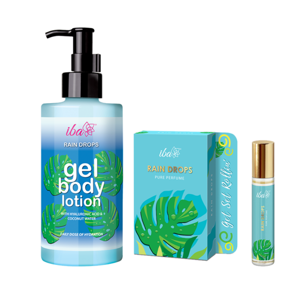 Iba Rain Drops Perfume + Rain Drops Body Lotion Combo