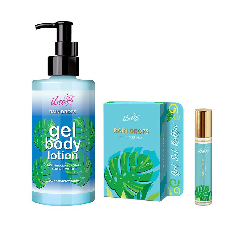 RaindropCombo.png Iba Rain Drops Perfume + Rain Drops Body Lotion Combo - Image 1