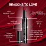 Iba Matte Forever Non Transfer Lipstick, 2 g - Image 24