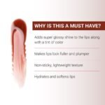 Iba Must Have High Shine Lip Oil - Mocha Glaze, 2.6 ml - Image 2