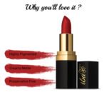 Iba Pure Lips Long Stay Matte Lipstick- M21 Urban Red, 4 g - Image 5