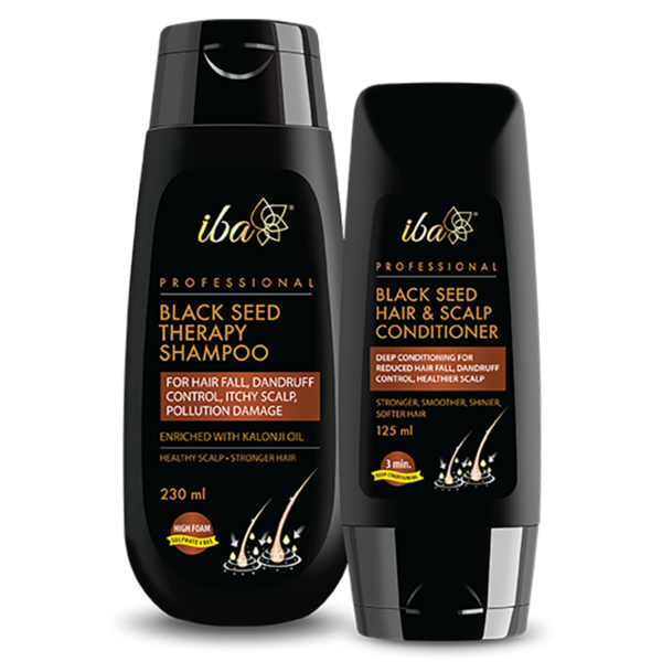 Iba Anti-Dandruff Black Seed Therapy Shampoo & Conditioner Combo