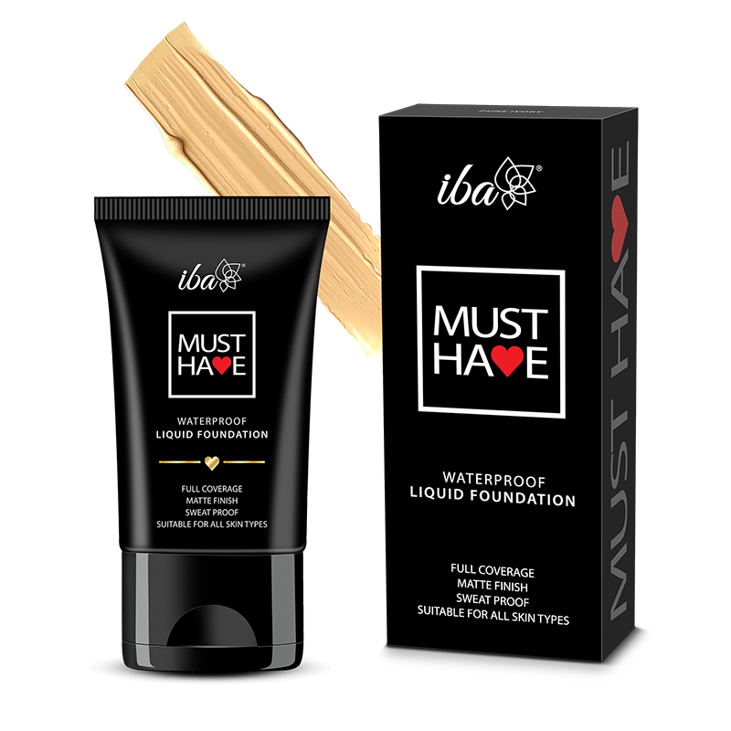 cool-vanilla_2_a885476a-77db-403f-9585-ff49fce63e11.png Iba Must Have Waterproof Liquid Foundation - Cool Vanilla, 30 ml - Image 1