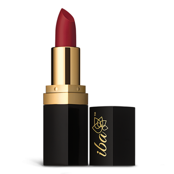 Iba Pure Lips Long Stay Matte Lipstick-M11 Ruby Blossom, 4 g