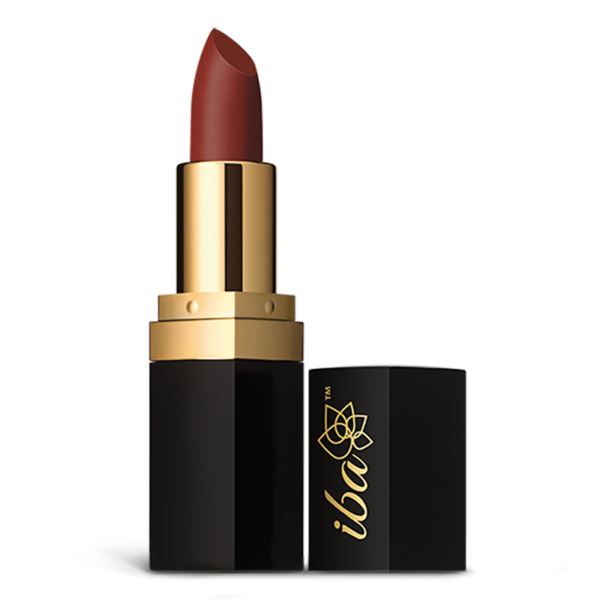 Iba Pure Lips Long Stay Matte Lipstick-M02 Mocha Shot, 4 g
