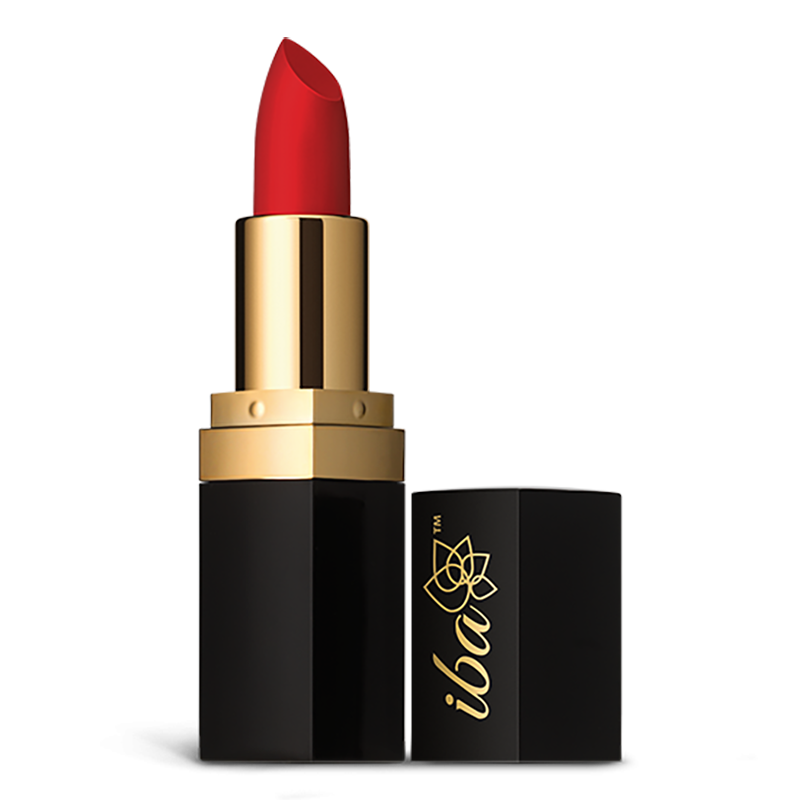 iba-pure-lips-long-stay-matte-lipstick-m6-bold-red_1_1_182f8762-999b-420a-9e5d-d864bfd4e1d1.png Iba Pure Lips Long Stay Matte Lipstick-M06 Bold Red, 4 g - Image 1