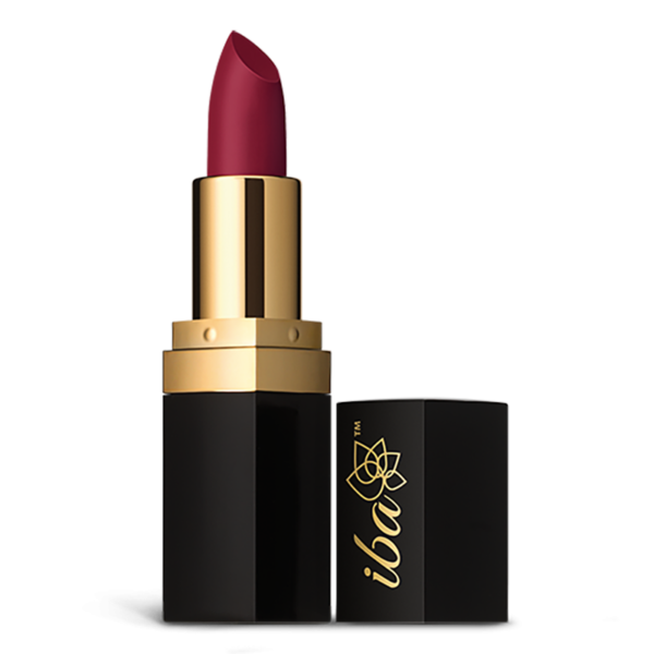 Iba Pure Lips Long Stay Matte Lipstick-M09 Berry Punch, 4 g