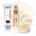Iba Perfect Base Primer + Foundation + Compact Combo (Snow White)