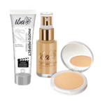 Iba Perfect Base Primer + Foundation + Compact Combo (Sun Beige)