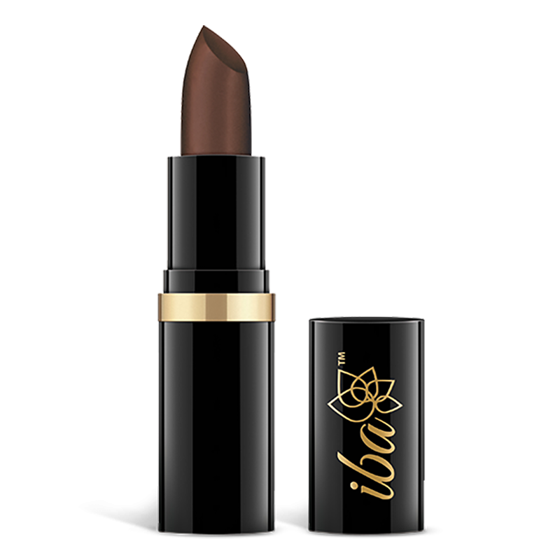 Iba Pure Lips Moisture Rich Lipstick-A35 Dark Chocolate, 4 g - Image 1