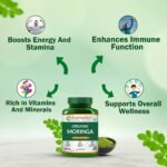 Organic Moringa Tablets 1200mg | Supports Immunity, Digestion & Energy - Image 14