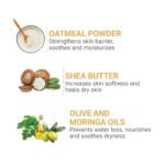 Iba Oatmeal & Shea Crème Body Wash, 320 ml - Image 3