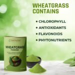 Pure Nutrition Wheatgrass Powder – 100g | Supports Detox, Alkalinity & Vitality - Image 2