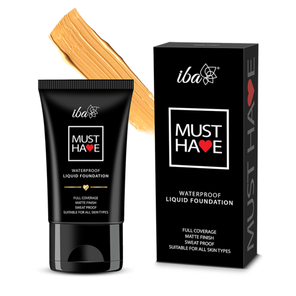 Iba Must Have Waterproof Liquid Foundation - Pure Ivory,30 ml