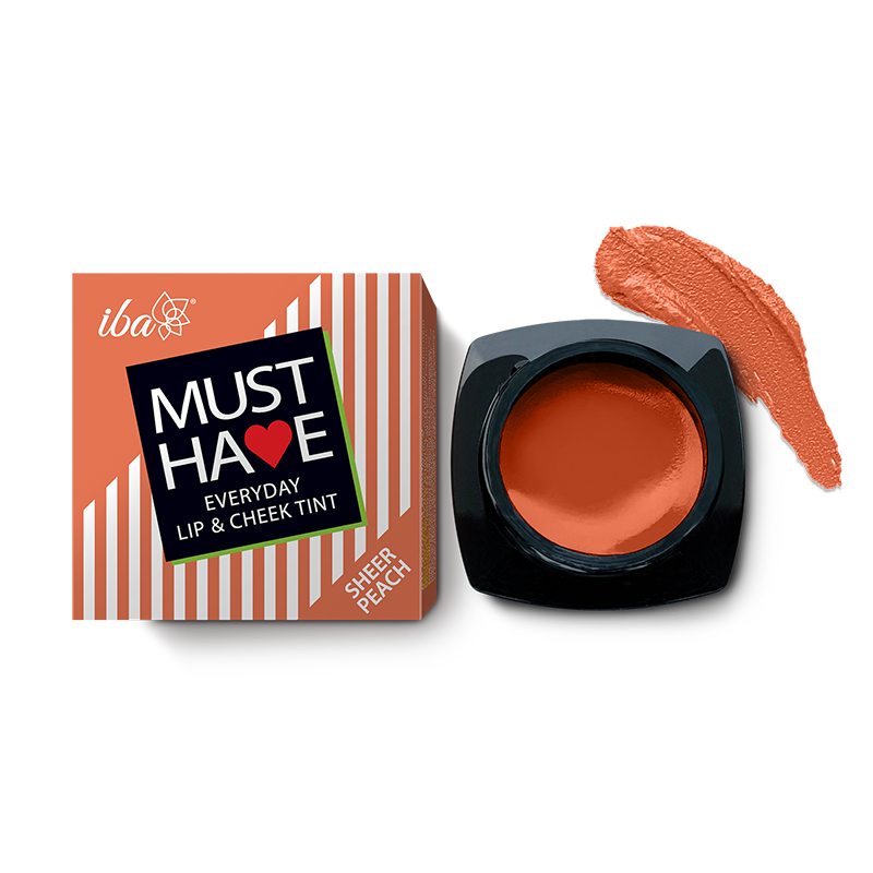 sheer-peach_2.png Iba Must Have Everyday Lip & Cheek Tint - Sheer Peach, 8 g - Image 1