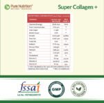 Pure Nutrition Plant-Based Super Collagen+ | Power Blend |Vegan Collagen Support - Image 7