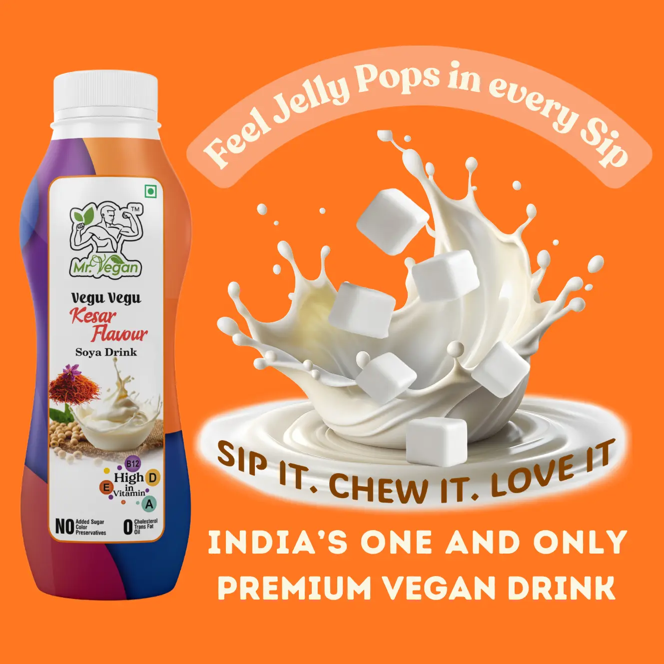 17.webp Vegu Vegu Kesar Soya Drink – Vegan Soy Beverage - Image 1