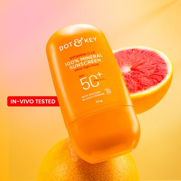 Dot & Key Vitamin C + E 100% Mineral SPF 50+ Sunscreen