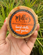 Creamy Vegan Cheese Wheel