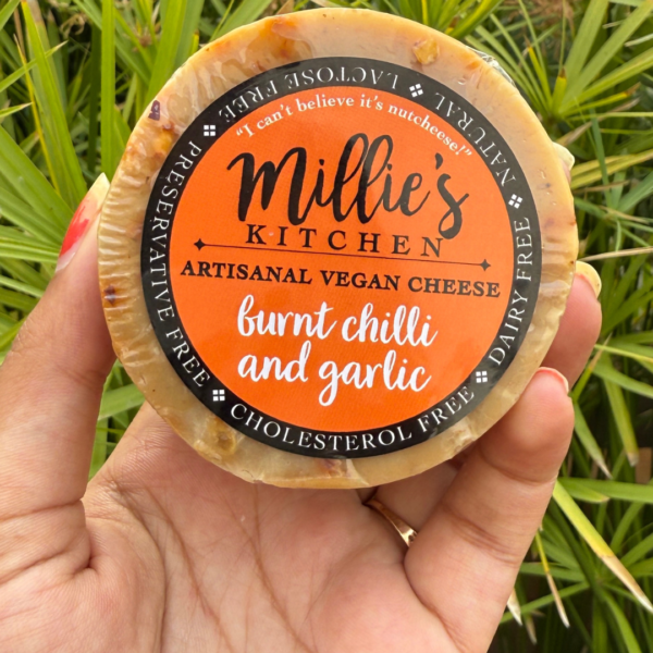 Creamy Vegan Cheese Wheel