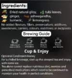 Bouquet Garni Earthy Protection Blend – Herbal Kadha Immunity Tea with Tulsi, Giloy & Ashwagandha - Image 4