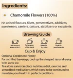 Bouquet Garni Chamomile Infusion Tea – Caffeine-Free Bedtime Herbal Tea with Whole Flowers - Image 3