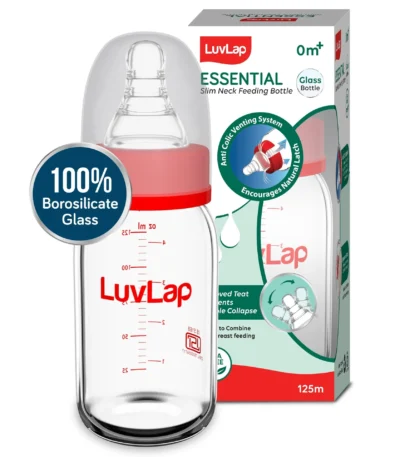 LuvLap Glass Feeding Bottle