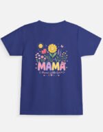 VG Wear Mama’s Little Girl Kids Cotton T-Shirt | Cute Floral Graphic Tee for Kids - Image 11