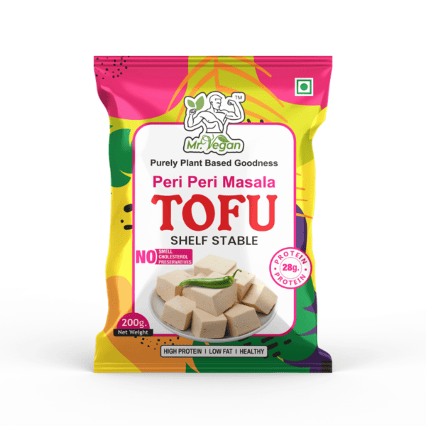 Spicy Peri Peri Masala Tofu | Ready-to-Eat Plant Protein Delight