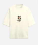 I Don’t Eat My Friends Oversized Vegan T-Shirt for Men & Women | Animal Lover Graphic Tee - Image 3