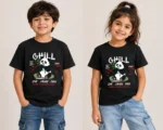 Chill Panda Graphic T-Shirt for Boys | Cute Panda Cotton Tee