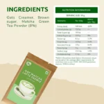 Plant Yum Oat Matcha Latte Premix | Vegan Instant Matcha Latte - Image 4