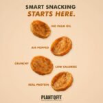 PLANTQFIT High Protein Plant-Based Protein Crisps Combo Pack | Low-Calorie Vegan Snack (12 Pack | 4 Flavours) - Image 3