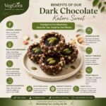 VegGora Luxury Dark Chocolate Nut Katori Cups – Vegan, No Refined Sugar, Handcrafted with Nuts and Seeds