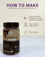 Plant Yum Chocolate Protein Shake Premix | Vegan High Protein Chocolate Drink - Image 4