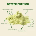 Plant Yum Oat Matcha Latte Premix | Vegan Instant Matcha Latte - Image 3